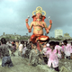 Raghubir Singh. Ganapati Immersion, Chowpatty, Bombay, Maharashtra, 1989.